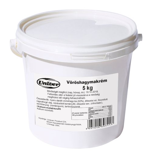 Cibuľový krém 5kg vedro Univer