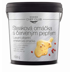Steaková omáčka s červeným korením 1000g, Chef Club
